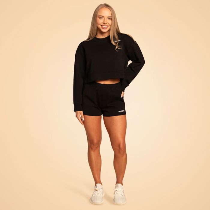 Ženski sorc sweatshorts Grace Black - BeastPink M