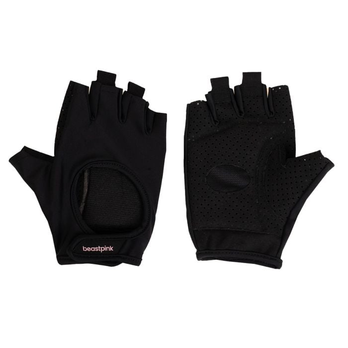 Women‘s Hyper Fitness Gloves Black - BeastPink XL