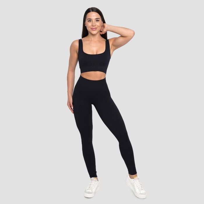 Ženske helanke Lift Seamless Black - GymBeam XS