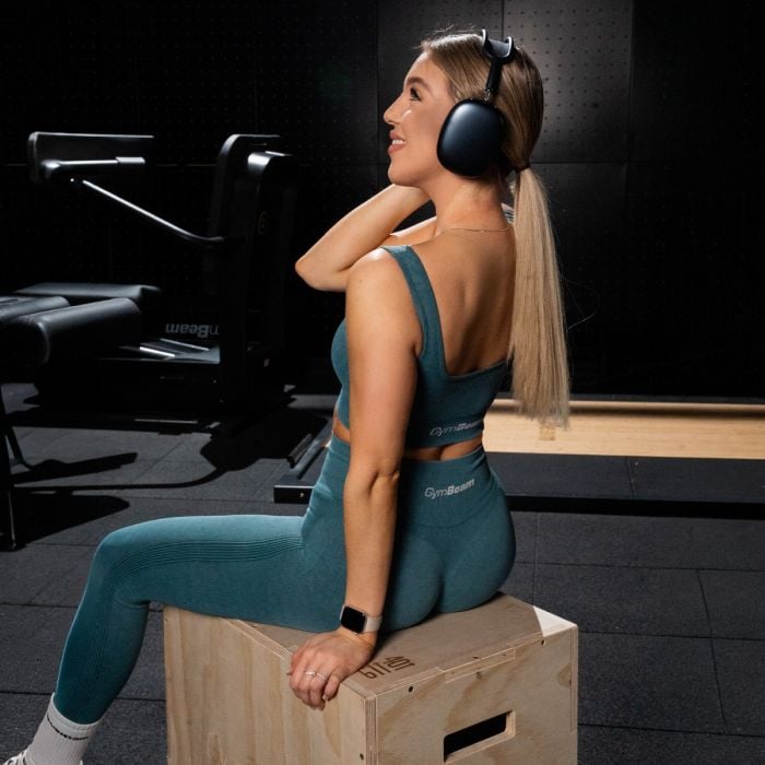 Ženske helanke Lift Seamless Petrol - GymBeam S