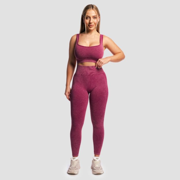 Ženske helanke Lift Seamless Plum - GymBeam S