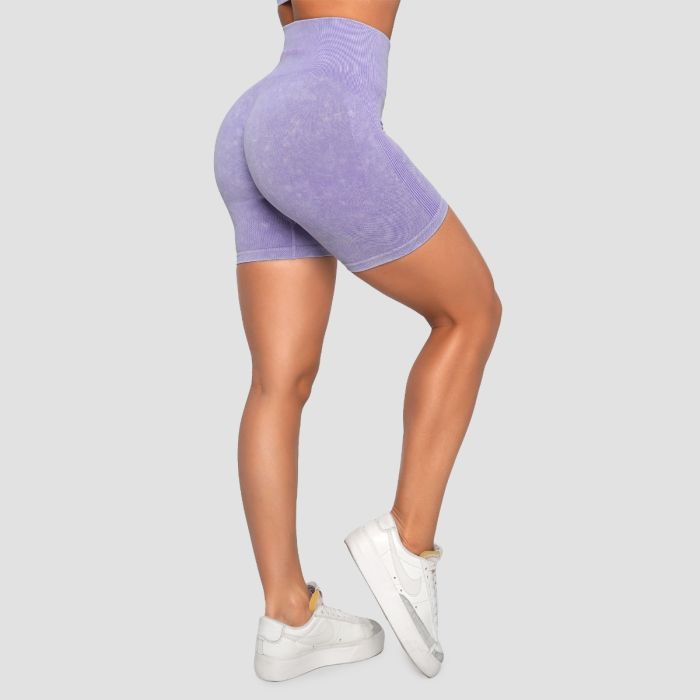 Ženski šorc Lift Seamless Violet - GymBeam XL