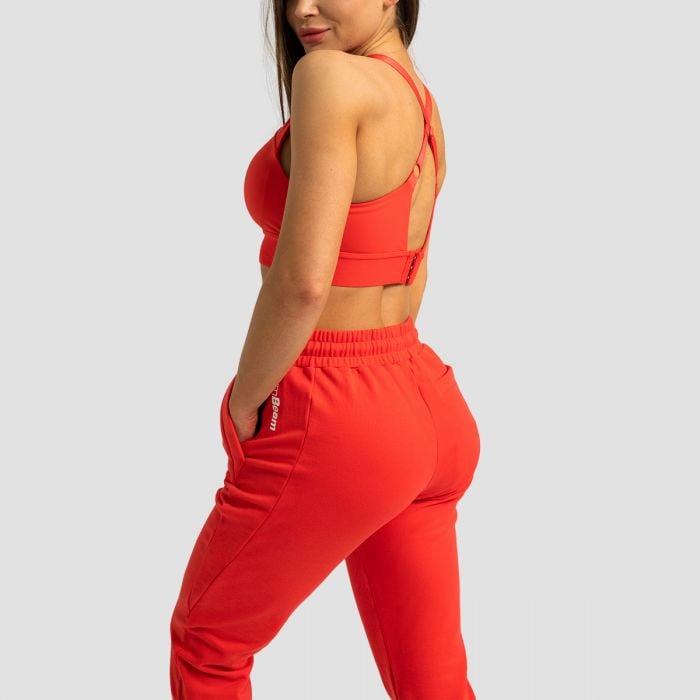 Ženska trenerka Limitless Hot Red - GymBeam XXL