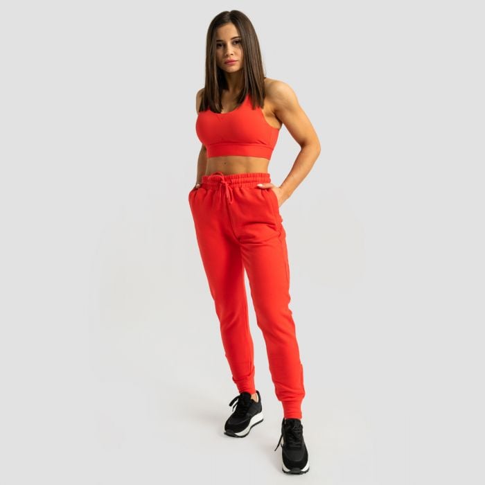 Ženska trenerka Limitless Hot Red - GymBeam XXL