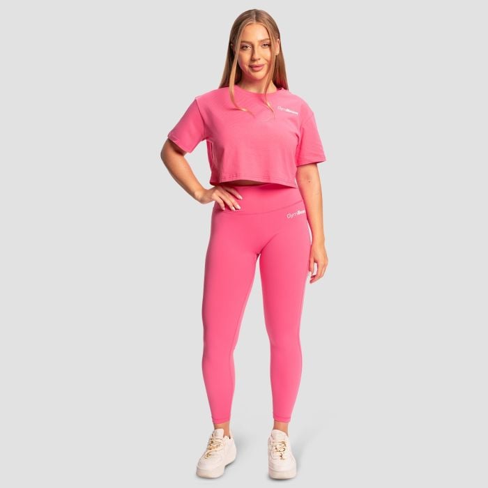 Ženska majica Limitless Cropped Dragonfruit - GymBeam L