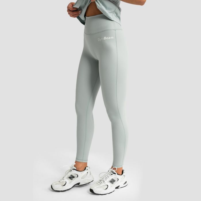 Ženske helanke visokog struka Limitless Eucalypt - GymBeam L