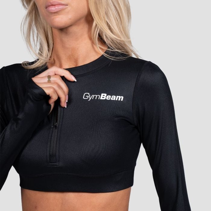 Sportski top Prime Black - GymBeam XXL