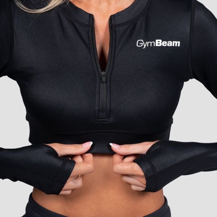 Sportski top Prime Black - GymBeam XXL