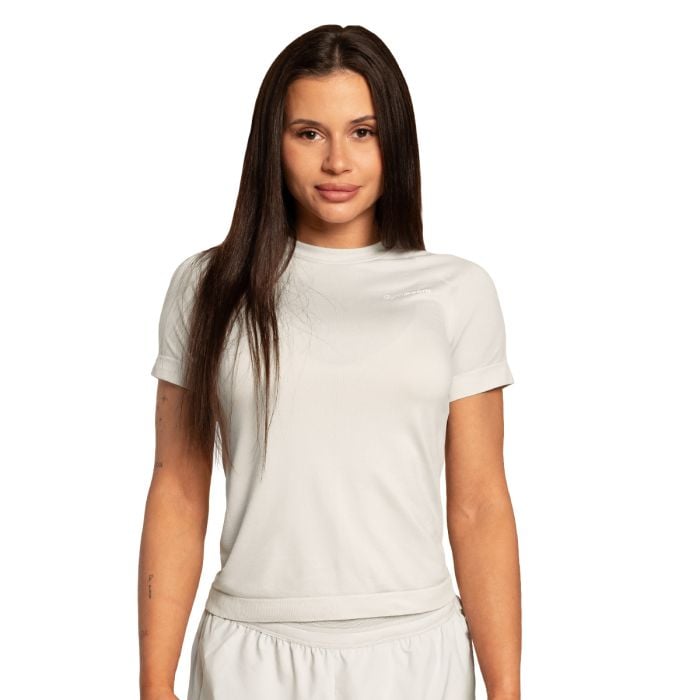 Ženska majica za trčanje Pulse X Gray - GymBeam L