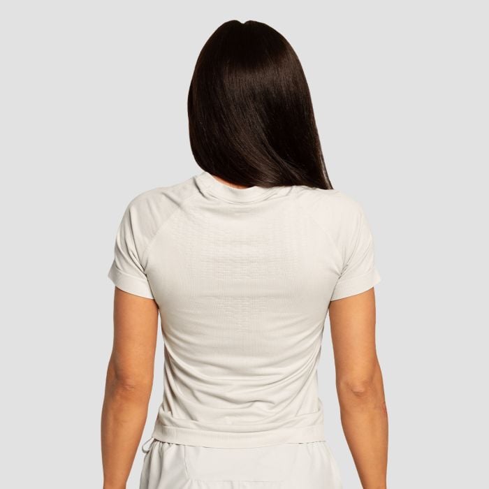 Ženska majica za trčanje Pulse X Gray - GymBeam L