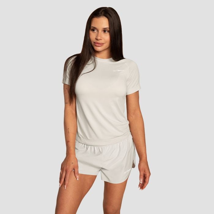 Ženska majica za trčanje Pulse X Gray - GymBeam L