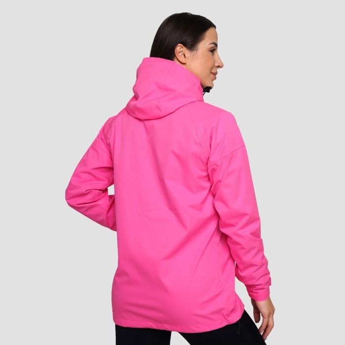 Ženska jakna za kišu Smock Fuchsia - GymBeam XL