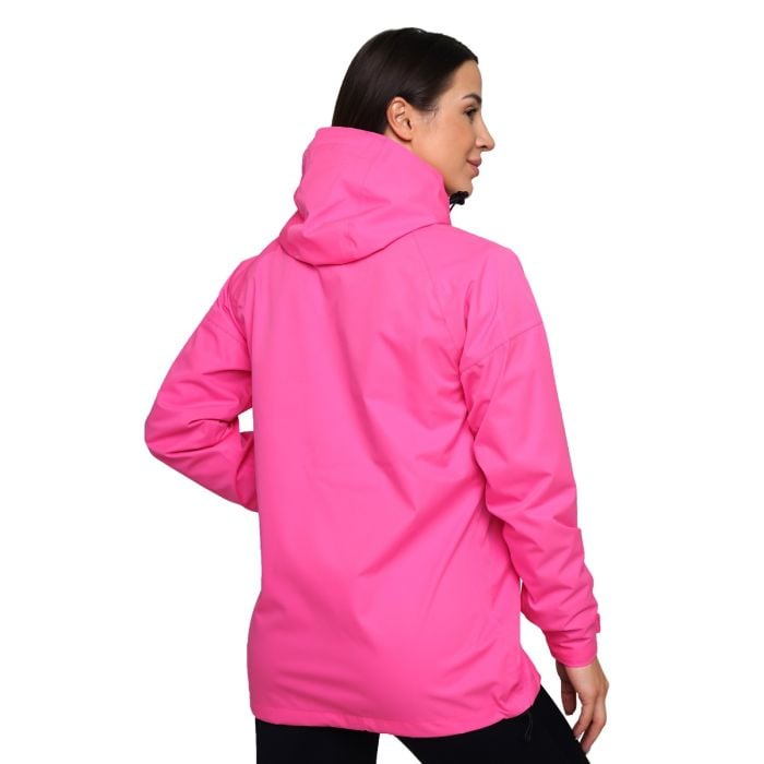 Ženska jakna za kišu Smock Fuchsia - GymBeam XL