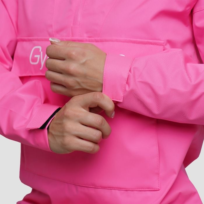 Ženska jakna za kišu Smock Fuchsia - GymBeam XL