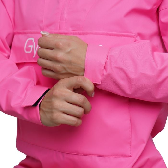 Ženska jakna za kišu Smock Fuchsia - GymBeam XL
