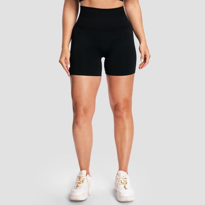 Ženski šorc Sculpt Seamless Black - GymBeam XL