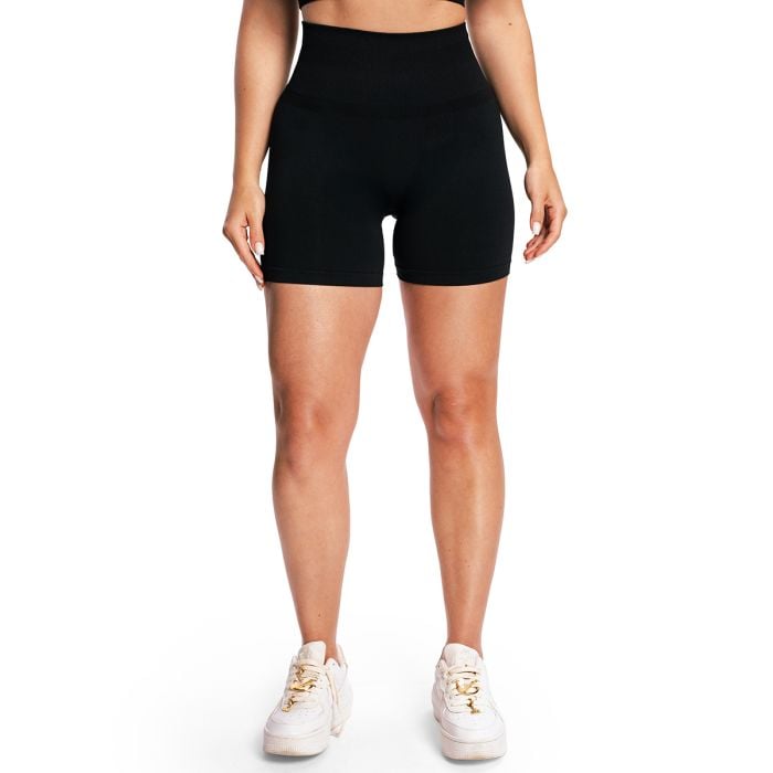 Ženski šorc Sculpt Seamless Black - GymBeam XL