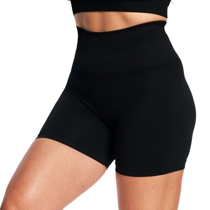 Ženski šorc Sculpt Seamless Black - GymBeam XL