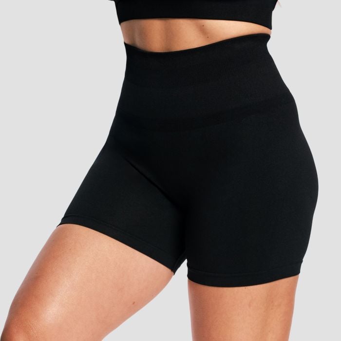 Ženski šorc Sculpt Seamless Black - GymBeam XL