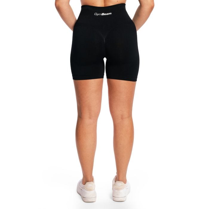 Ženski šorc Sculpt Seamless Black - GymBeam XL