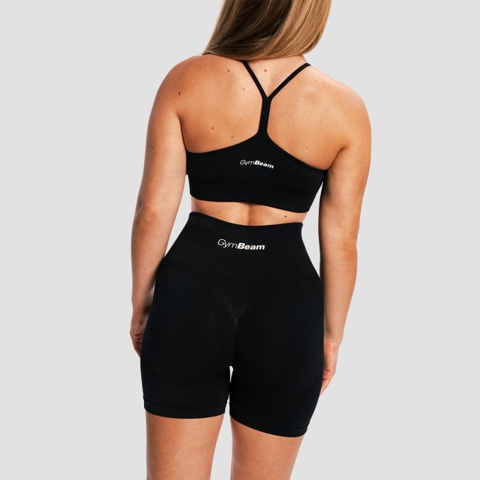 Ženski šorc Sculpt Seamless Black - GymBeam XL