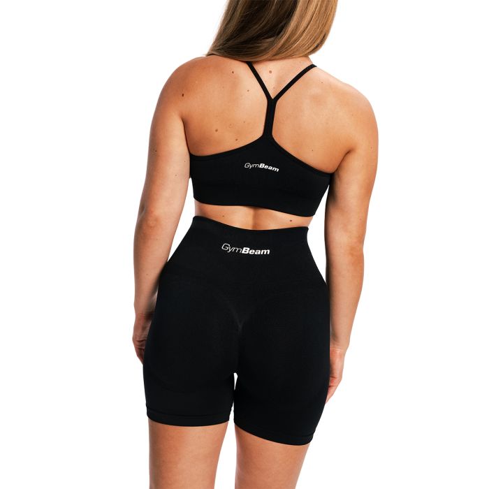 Ženski šorc Sculpt Seamless Black - GymBeam XL