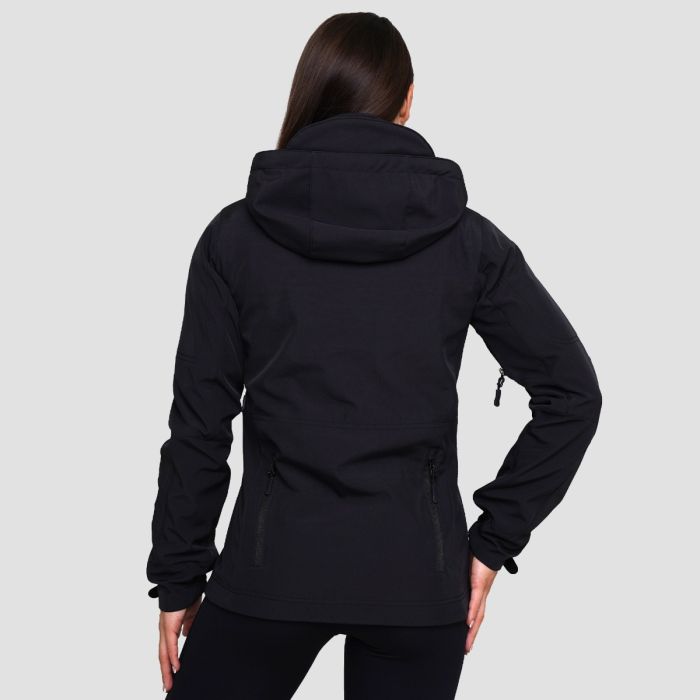 Ženska jakna Softshell Black - GymBeam L