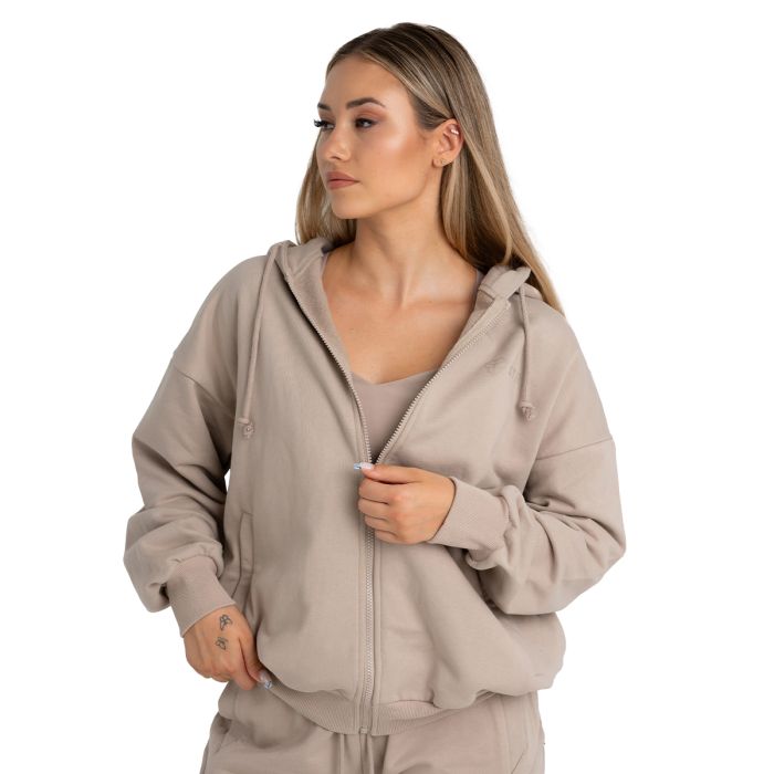 Ženski duks Zip Up Taupe - STRIX L