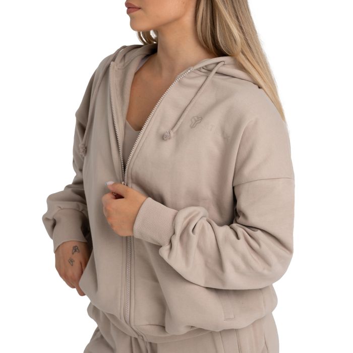 Ženski duks Zip Up Taupe - STRIX L