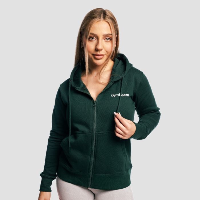 Ženska dukserica Zipper Pine - GymBeam XXL