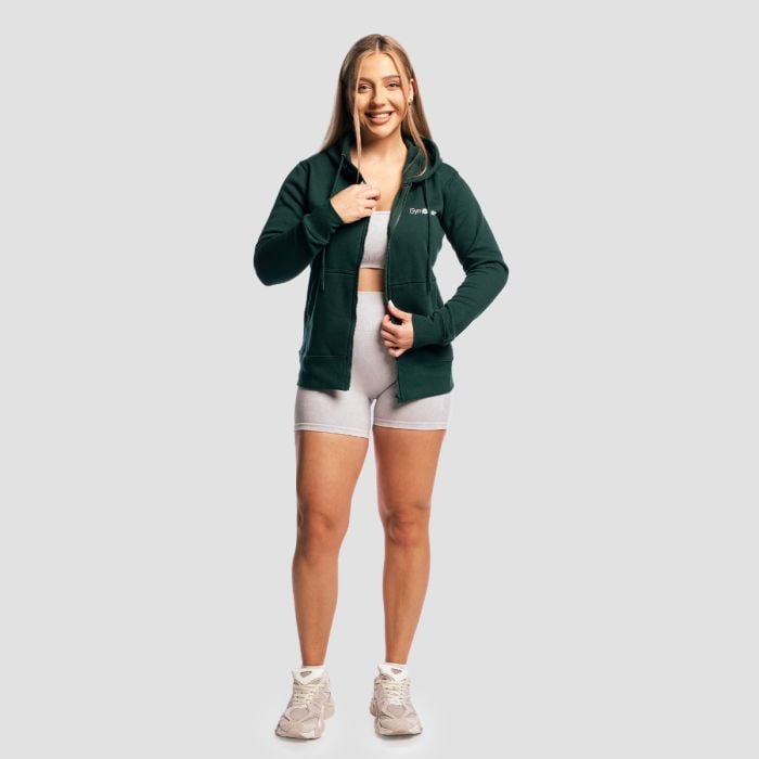 Ženska dukserica Zipper Pine - GymBeam XXL