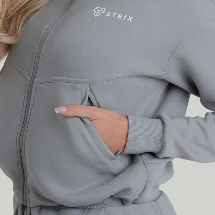 Ženski duks ZOA Zip-Up Smoke - STRIX XL