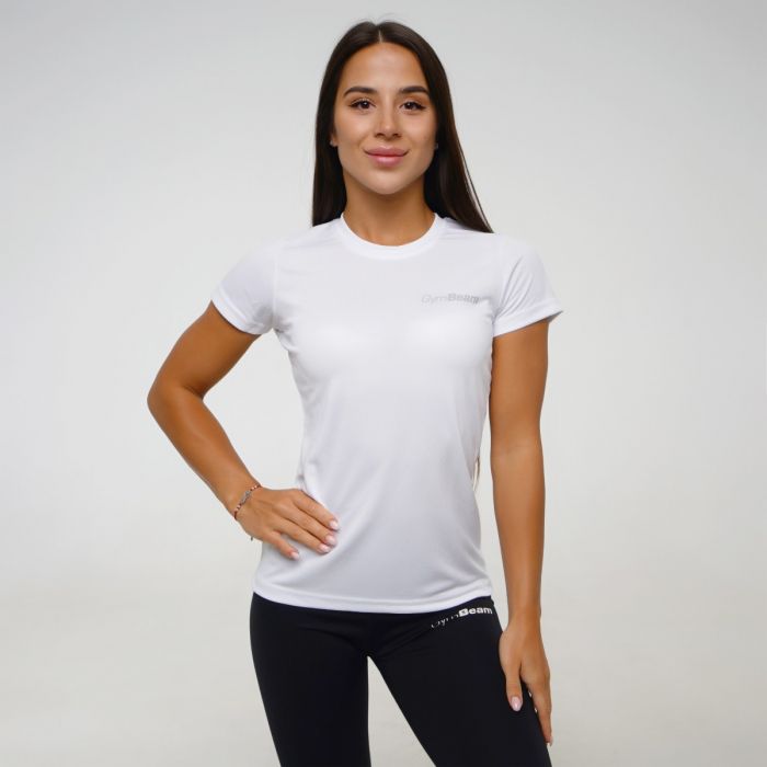 Женска мајица TRN White - GymBeam