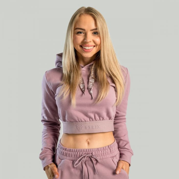 Ženski duks Essential Cropped Mauve – STRIX L