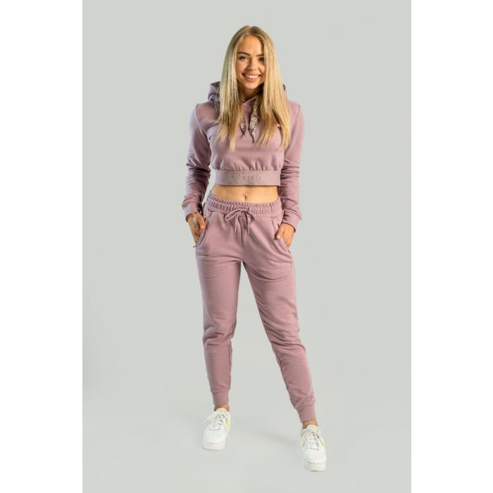 Ženski duks Essential Cropped Mauve – STRIX L