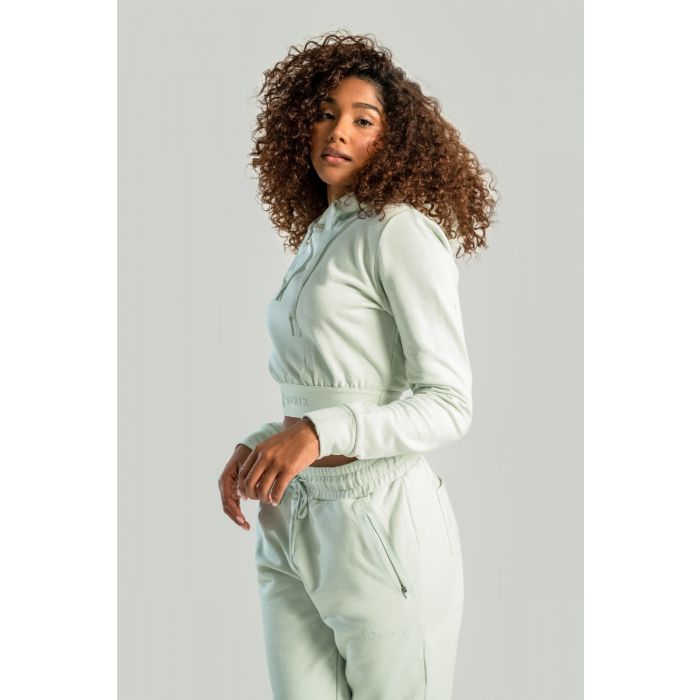 Ženski duks Essential Cropped Moon Grey – STRIX S