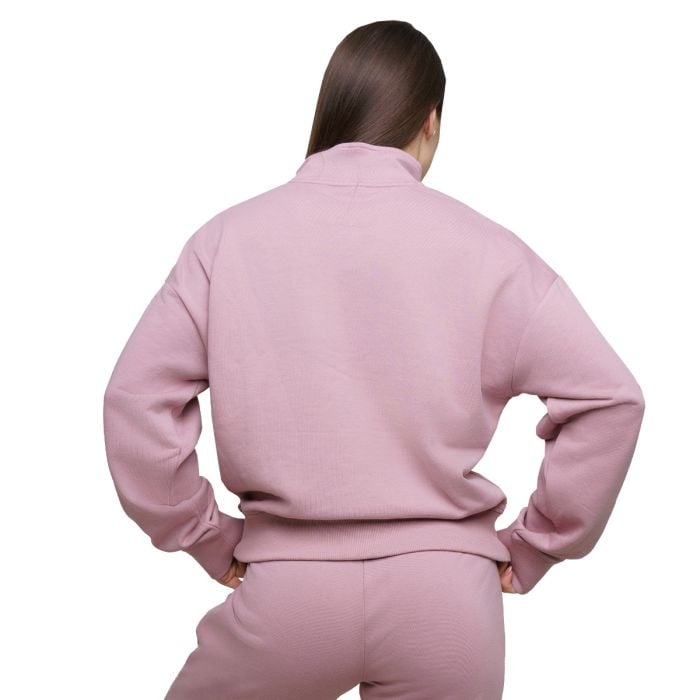 Ženska dukserica Agile 1/2 Zip Woodrose - GymBeam XL