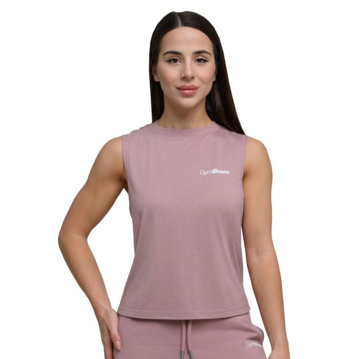 Ženska majica bez rukava Agile Woodrose - GymBeam M