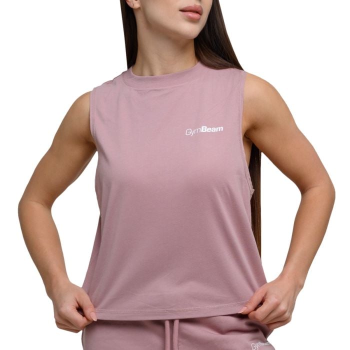 Ženska majica bez rukava Agile Woodrose - GymBeam M