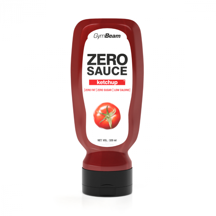 Bezkalorijski sos Ketchup 320 ml - GymBeam
