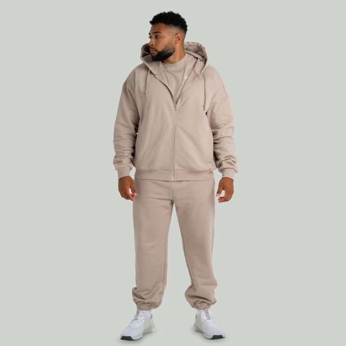 Muški duks Zip Up Taupe - STRIX XL