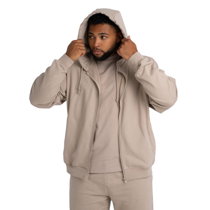 Muški duks Zip Up Taupe - STRIX XL
