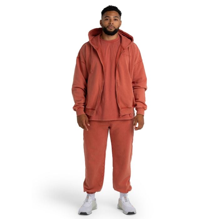 Muški duks Zip Up Washed Terra - STRIX XL