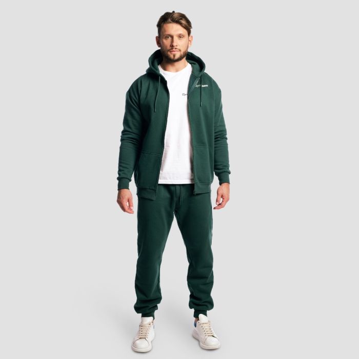 Muški duks Zone Zip Up Forest - GymBeam XL