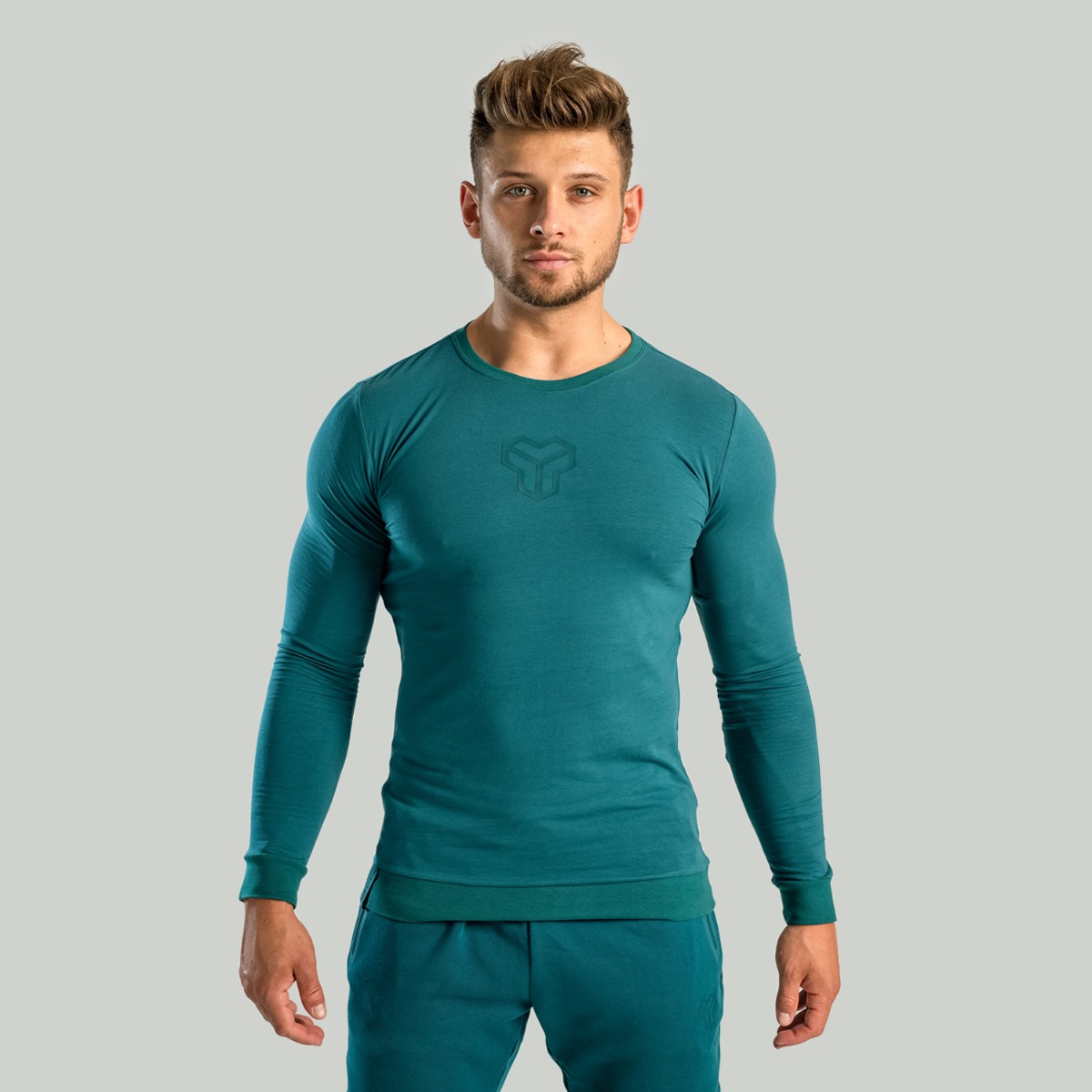 Majica dugih rukava Essential Deep Teal - STRIX
