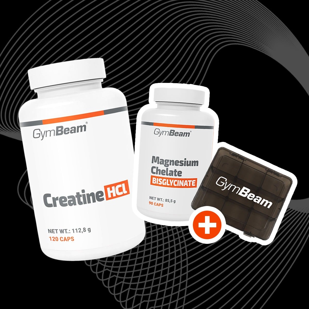 Kreatin HCl – GymBeam + pokloni 