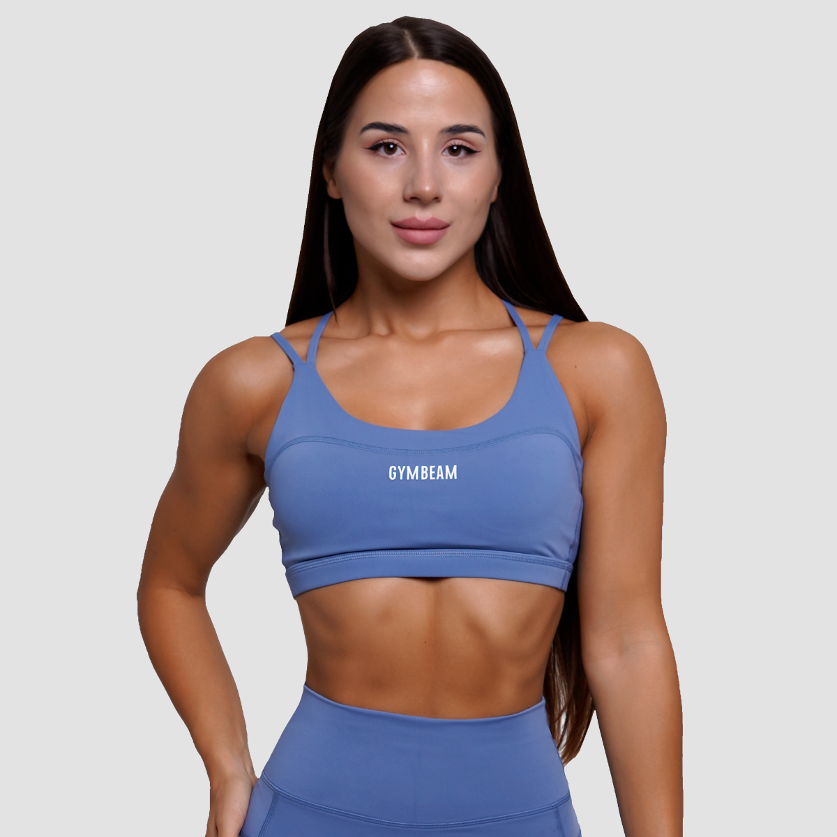 Sportski grudnjak FIT Steel Blue - GymBeam