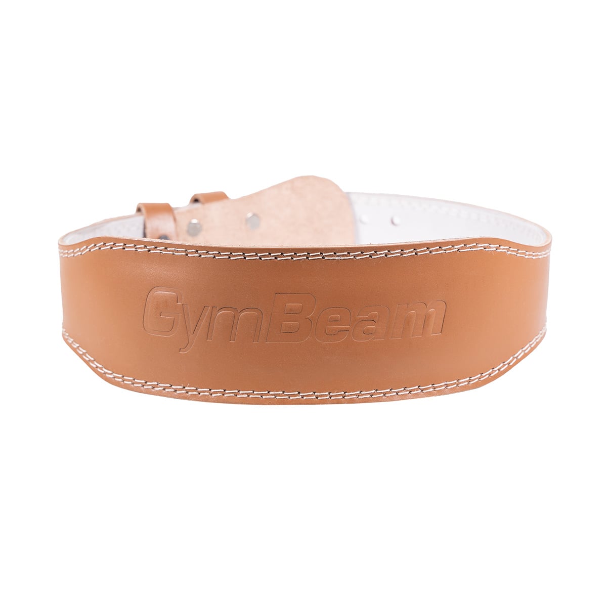 Fitnes pojas Full Leather Brown - GymBeam