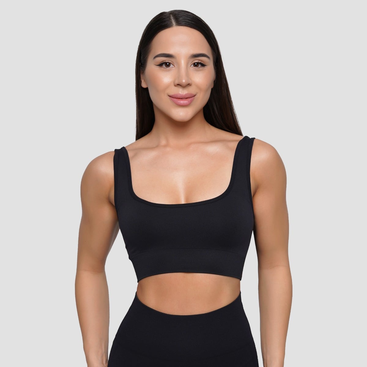 Sportski grudnjak Lift Seamless Black - GymBeam