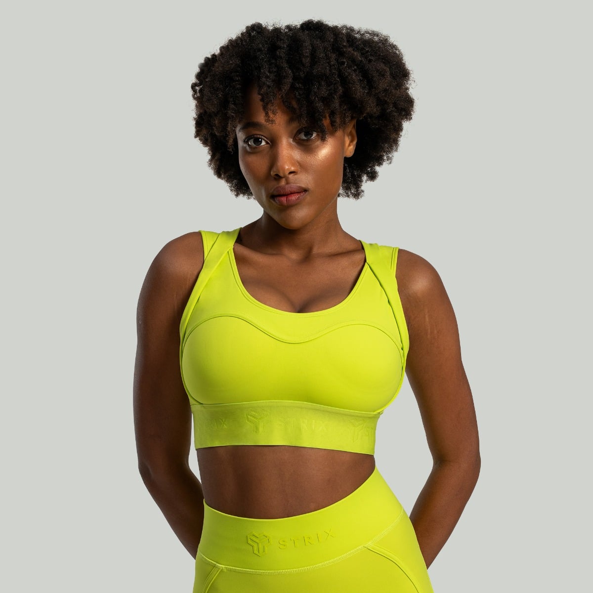 Sportski grudnjak Lunar Chartreuse - STRIX